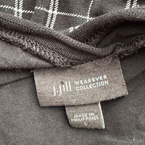 Plaid J Jill Long-Sleeve Shirt, Size L - Picture 6 of 7